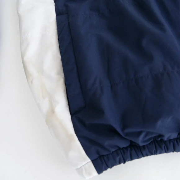 Majestic Minnesota Vikings Navy  & White Fleece Liner Zip-Up Jacket - Picture 7 of 12